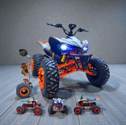 صورة دباب 4 كفرات العملاق 72 فولت